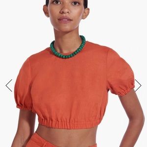 Staud Athena Crop Top